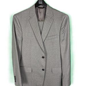 Jos.A.Bank Light Grey Suit 41 Long Tailored Fit